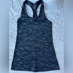 Lululemon racerback tank. Camo
